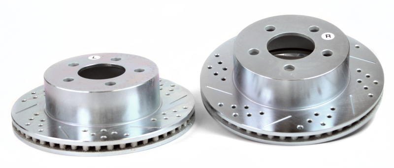 Jeep Liberty Brake Rotors (2) - Rear - Baer Brakes - Claw Performance Rotors - `03-`07